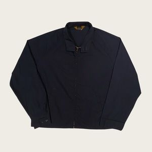Vintage 60’s Navy Blue Zip Up
